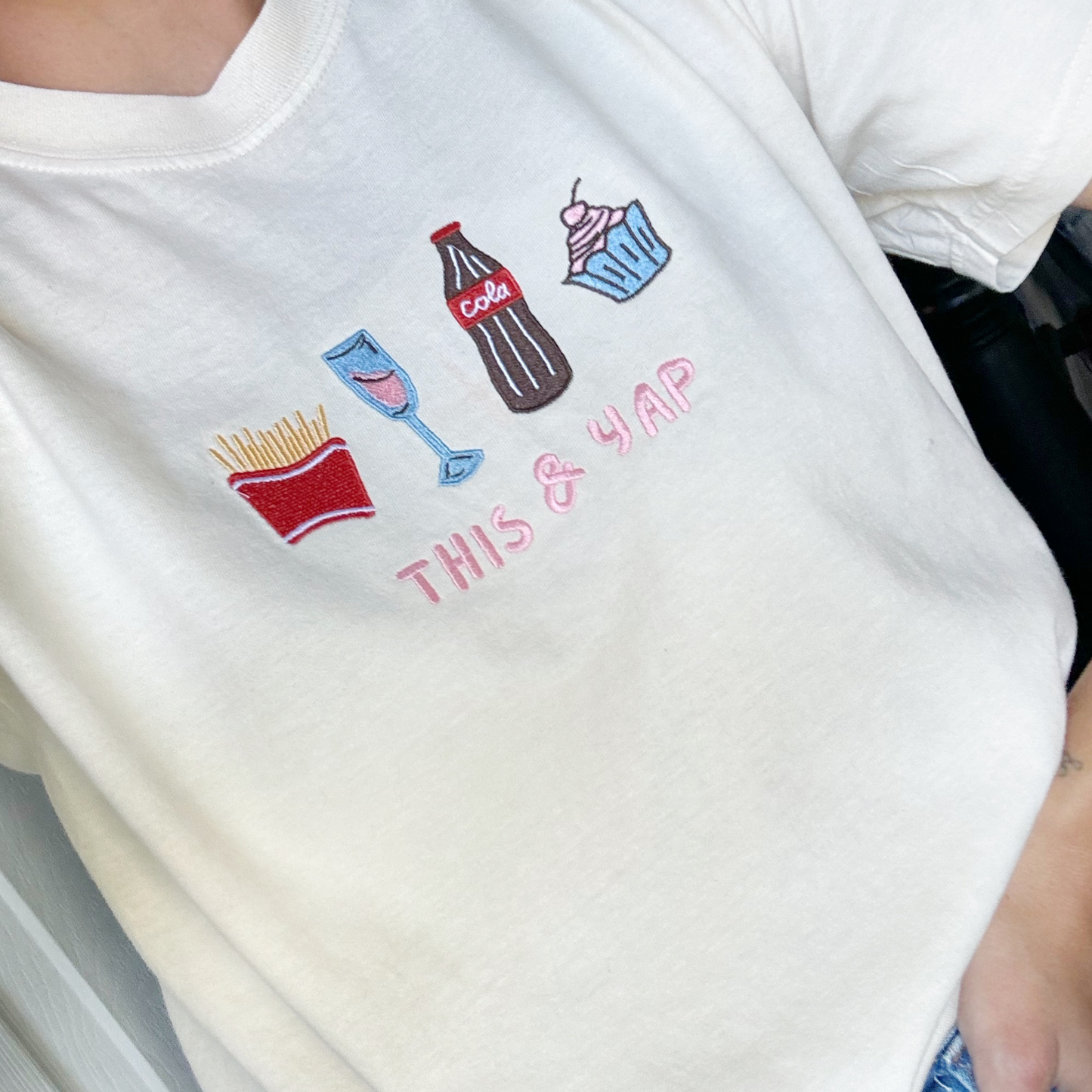 This and Yap Embroidered T-Shirt or Sweatshirt